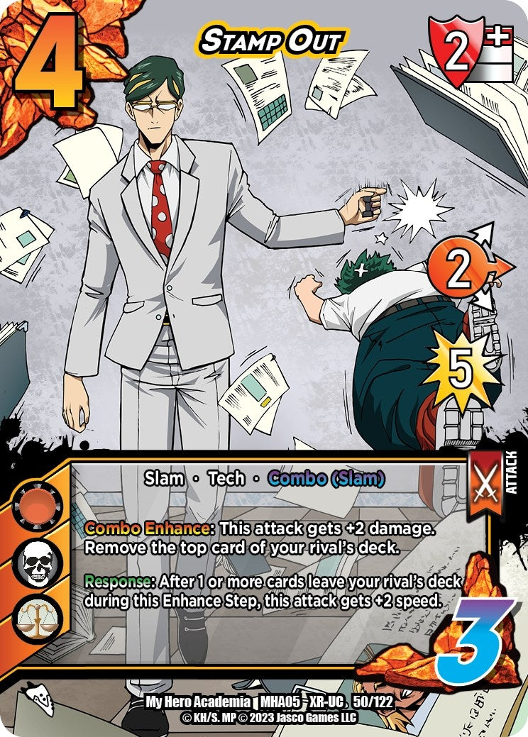 Image for Stamp Out (XR) (UniVersus: My Hero Academia: Undaunted Raid) (50/122) - UniVersus