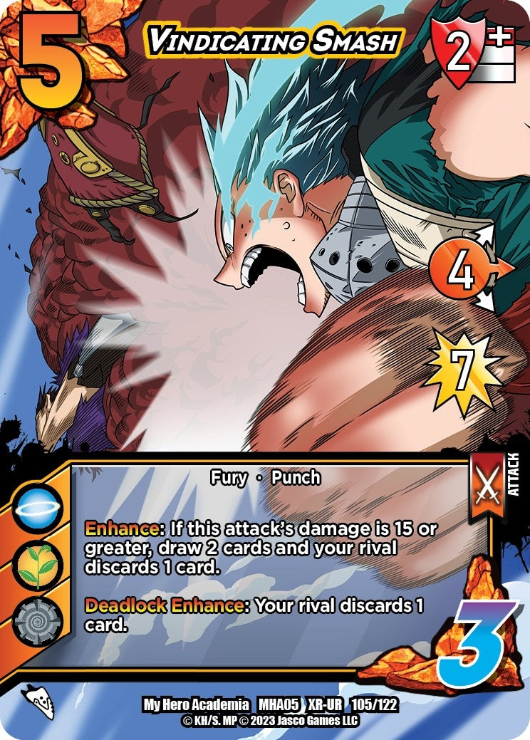 Image for Vindicating Smash (XR) (UniVersus: My Hero Academia: Undaunted Raid) (105/122) - UniVersus