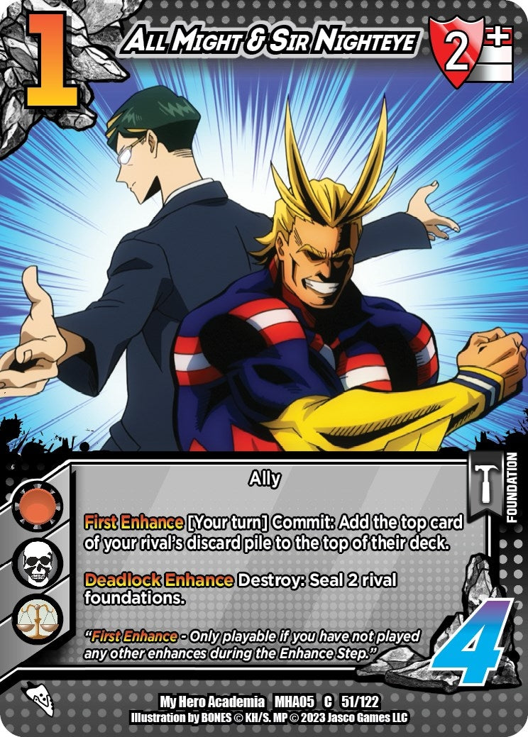 Image for All Might & Sir Nighteye (UniVersus: My Hero Academia: Undaunted Raid) (51/122) - UniVersus