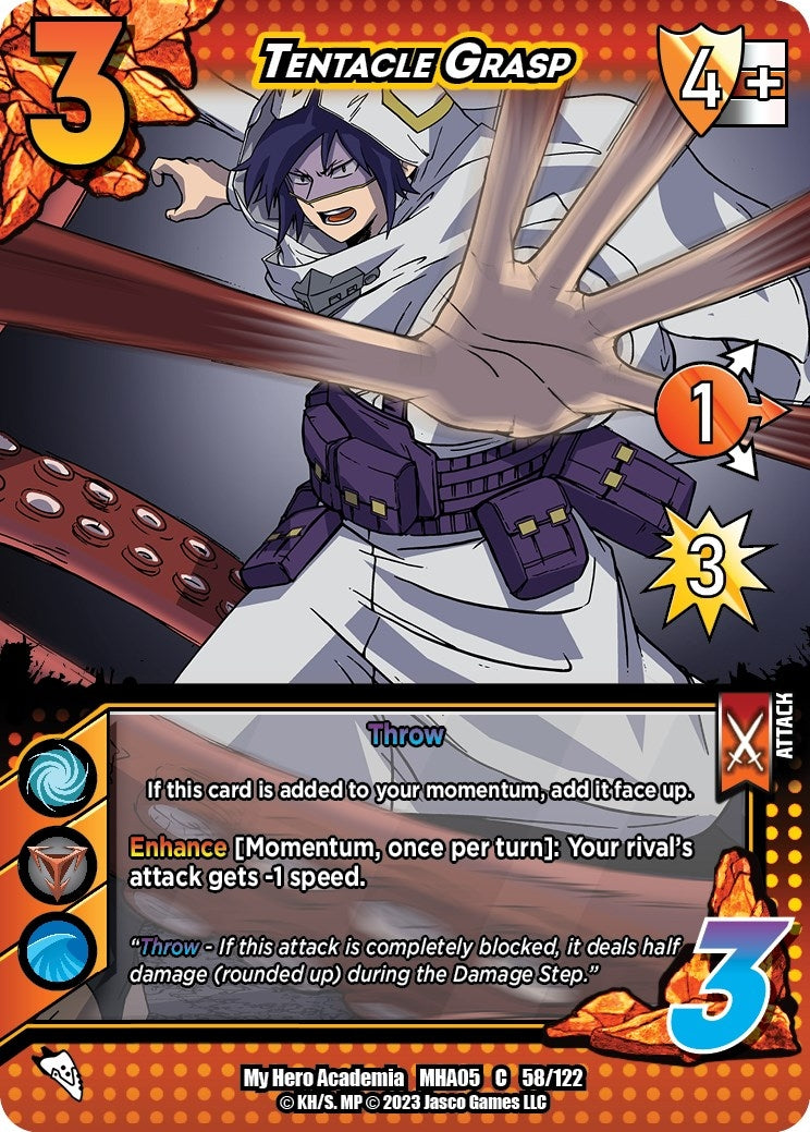 Image for Tentacle Grasp (UniVersus: My Hero Academia: Undaunted Raid) (58/122) - UniVersus