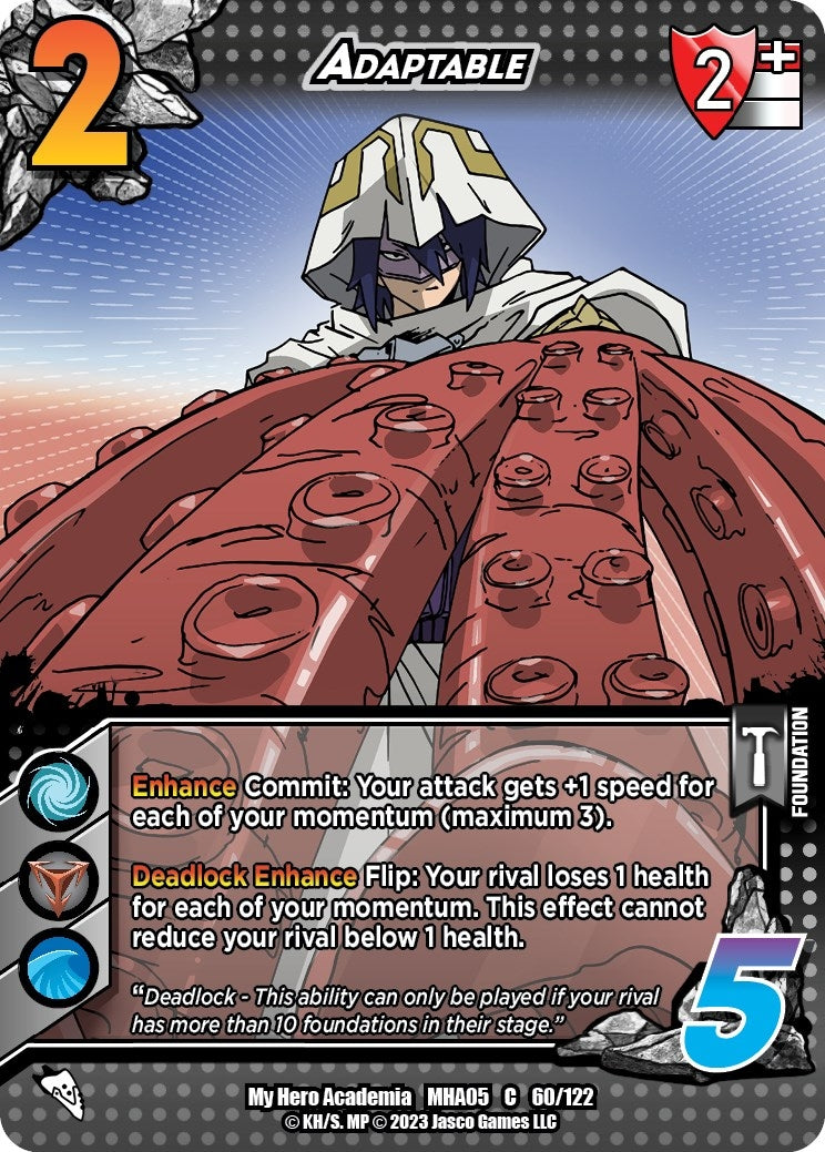 Image for Adaptable (UniVersus: My Hero Academia: Undaunted Raid) (60/122) - UniVersus