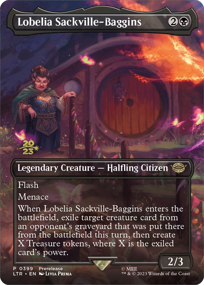 Image for Lobelia Sackville-Baggins (0399) (Prerelease Cards) (399) - Magic: The Gathering