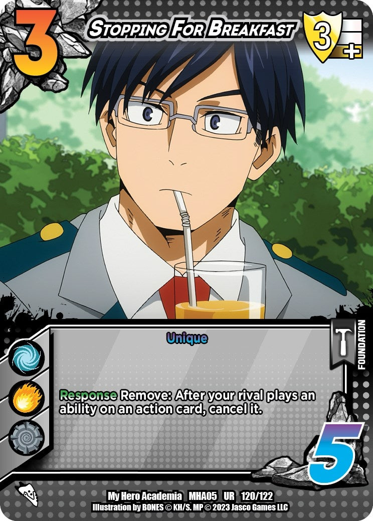Image for Stopping For Breakfast (UniVersus: My Hero Academia: Undaunted Raid) (120/122) - UniVersus