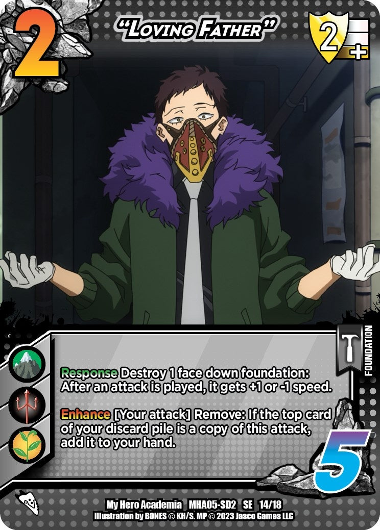 Image for "Loving Father" (UniVersus: My Hero Academia: Undaunted Raid) (14/18) - UniVersus