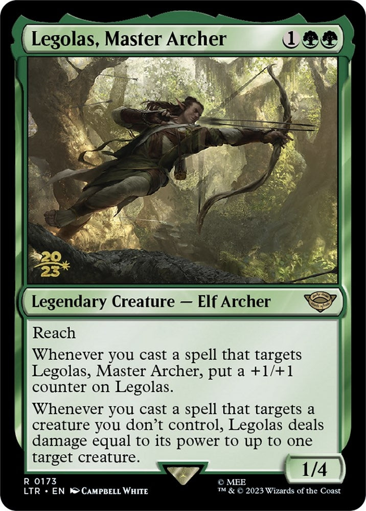 Image for Legolas, Master Archer (Prerelease Cards) (173) - Magic: The Gathering