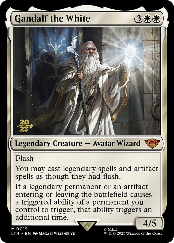 Image for Gandalf the White (Prerelease Cards) (19) - Magic: The Gathering