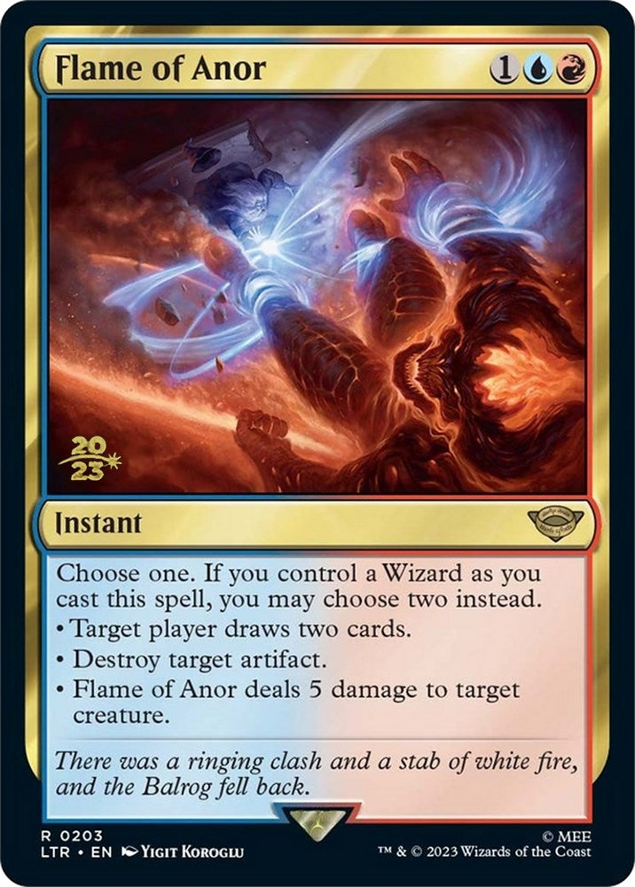 Image for Flame of Anor (Prerelease Cards) (203) - Magic: The Gathering