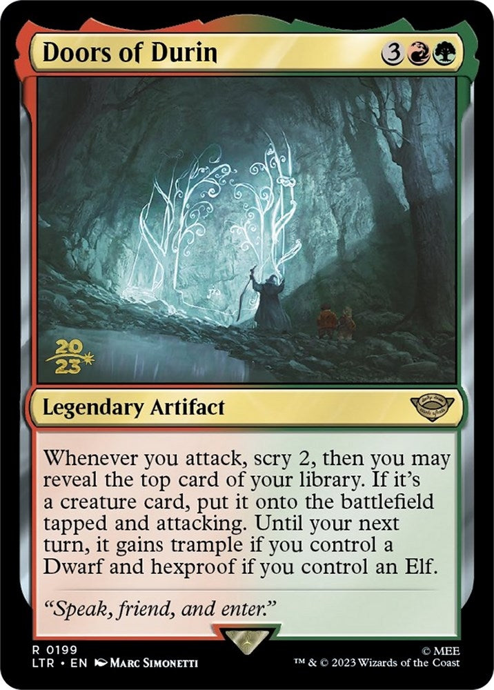 Image for Doors of Durin (Prerelease Cards) (199) - Magic: The Gathering