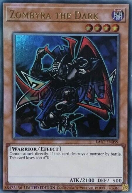 Image for Zombyra the Dark (The Lost Art Promotion) (LART-EN059) - YuGiOh