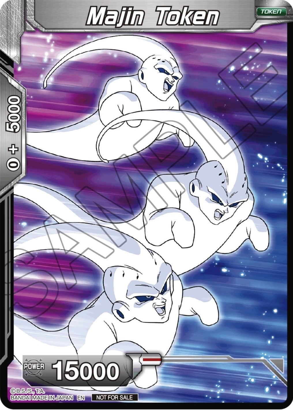 Image for Majin Token (Championship Token Card Pack 2023 Vol.1) (Silver Foil) (Tournament Promotion Cards) - Dragon Ball Super: Masters