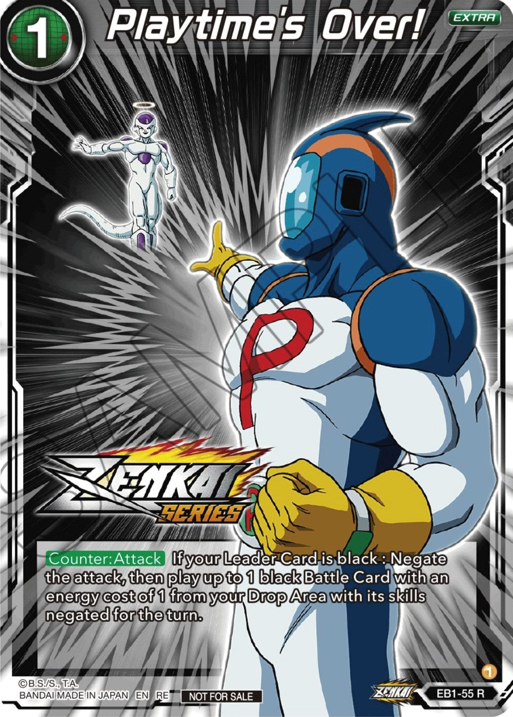 Image for Playtime's Over! (Event Pack 12) (Tournament Promotion Cards) (EB1-55) - Dragon Ball Super: Masters