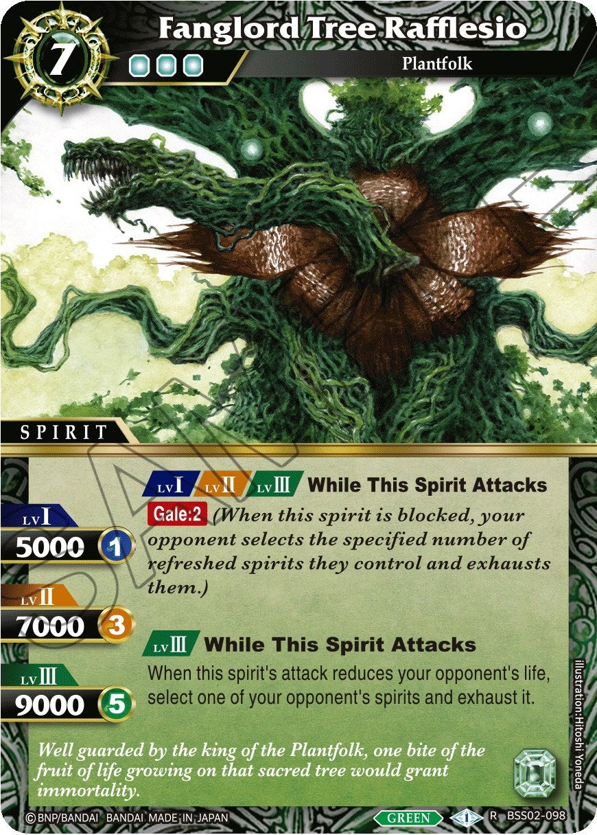Image for Fanglord Tree Rafflesio (False Gods) (BSS02-098) - Battle Spirits Saga