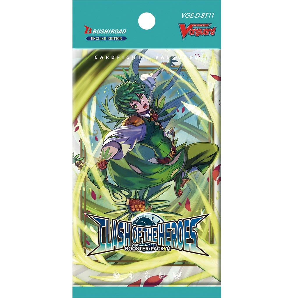 Image for Clash of the Heroes Booster Pack - Cardfight Vanguard