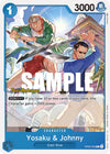 Image for Yosaku & Johnny (Pillars of Strength Pre-Release Cards) (OP03-053) - One Piece Card Game