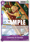 Image for Chimney & Gonbe (Pillars of Strength Pre-Release Cards) (OP03-065) - One Piece Card Game