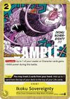Image for Ikoku Sovereignty (Pillars of Strength Pre-Release Cards) (OP03-118) - One Piece Card Game
