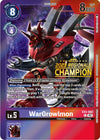 Image for WarGrowlmon (2023 Regionals Champion) (EX03) (3062)