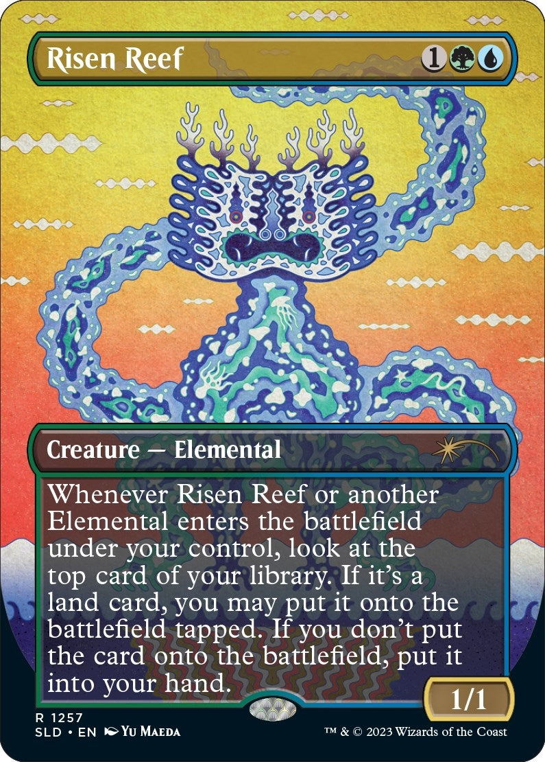 Image for Risen Reef (Secret Lair Drop Series) (1257) - Magic: The Gathering