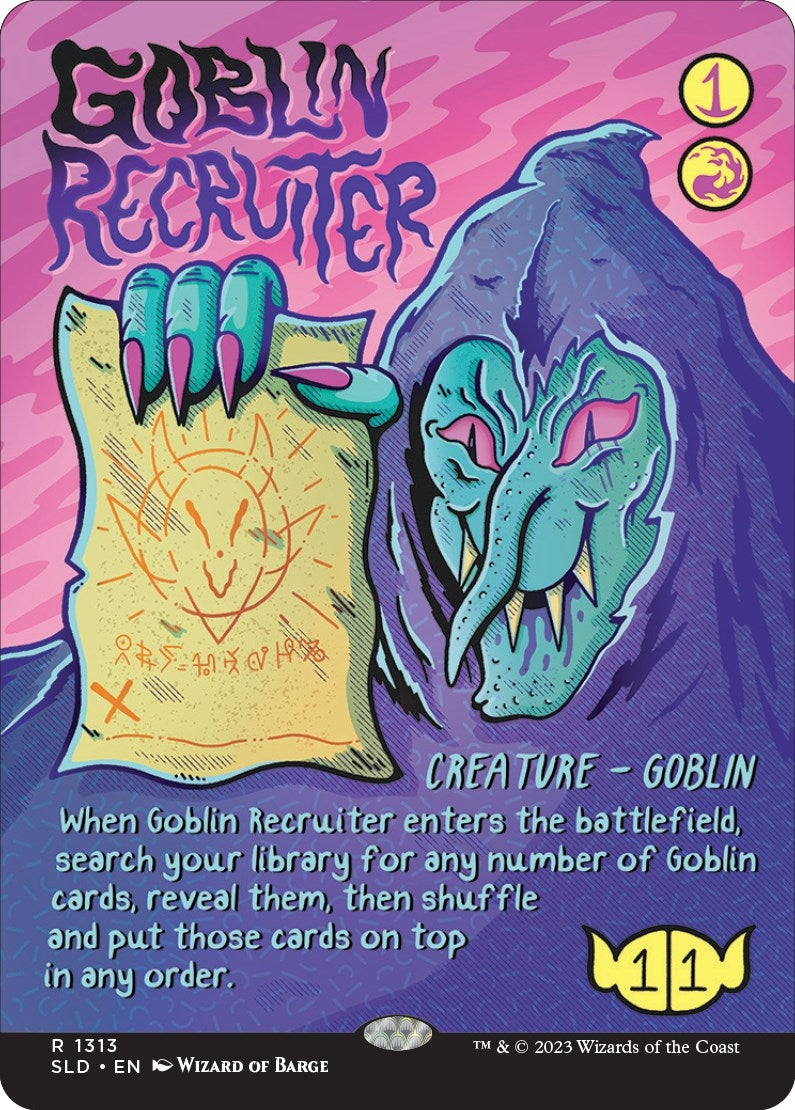 Image for Goblin Recruiter (Secret Lair Drop Series) (1313) - Magic: The Gathering