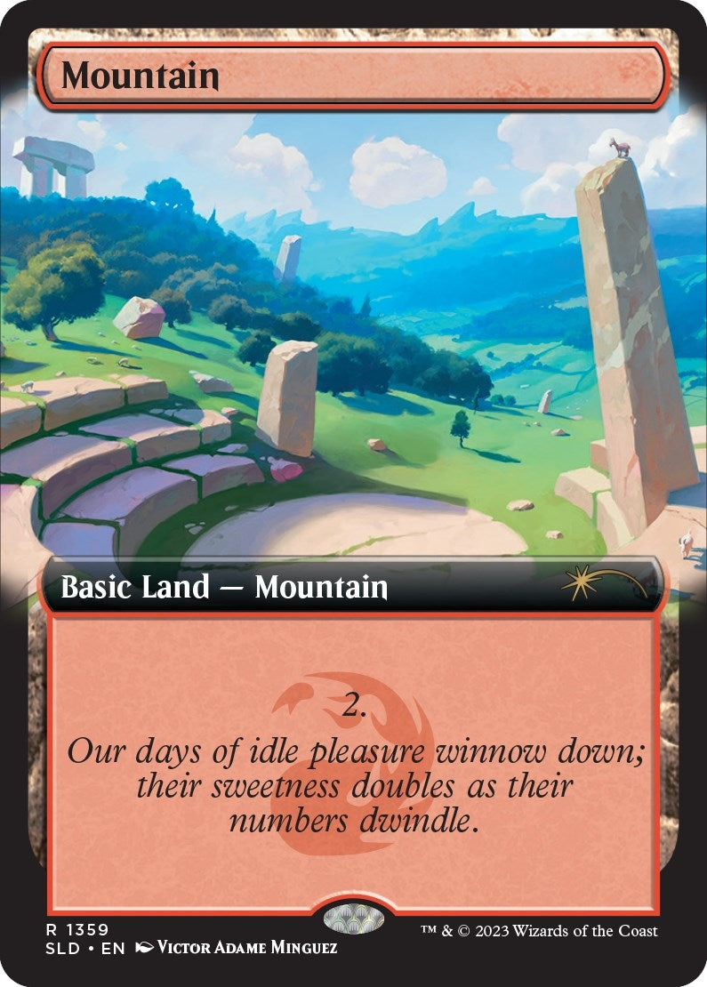 Image for Mountain (1359) (Secret Lair Drop Series) (1359) - Magic: The Gathering