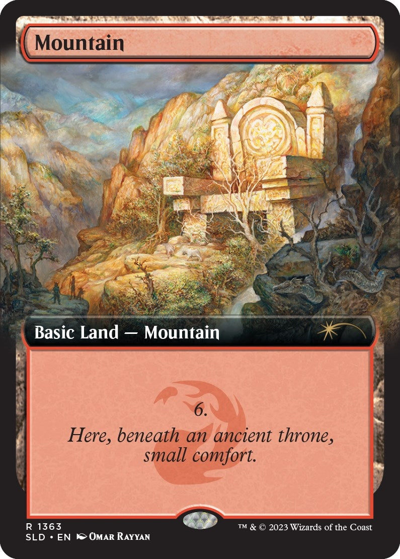 Image for Mountain (1363) (Secret Lair Drop Series) (1363) - Magic: The Gathering