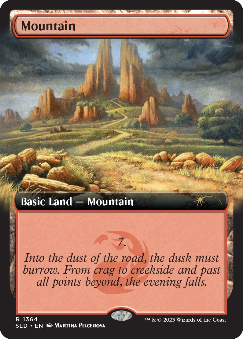 Image for Mountain (1364) (Secret Lair Drop Series) (1364) - Magic: The Gathering