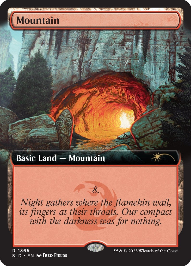 Image for Mountain (1365) (Secret Lair Drop Series) (1365) - Magic: The Gathering