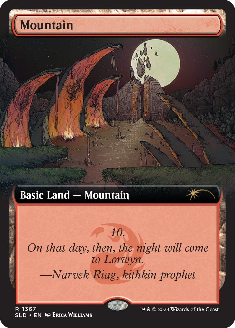 Image for Mountain (1367) (Secret Lair Drop Series) (1367) - Magic: The Gathering