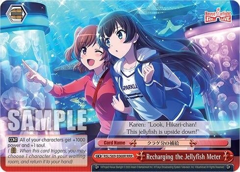 Image for Recharging the Jellyfish Meter (RRR) (Revue Starlight -Re LIVE-) (RSL/S69-E068R RRR) - Weiss Schwarz