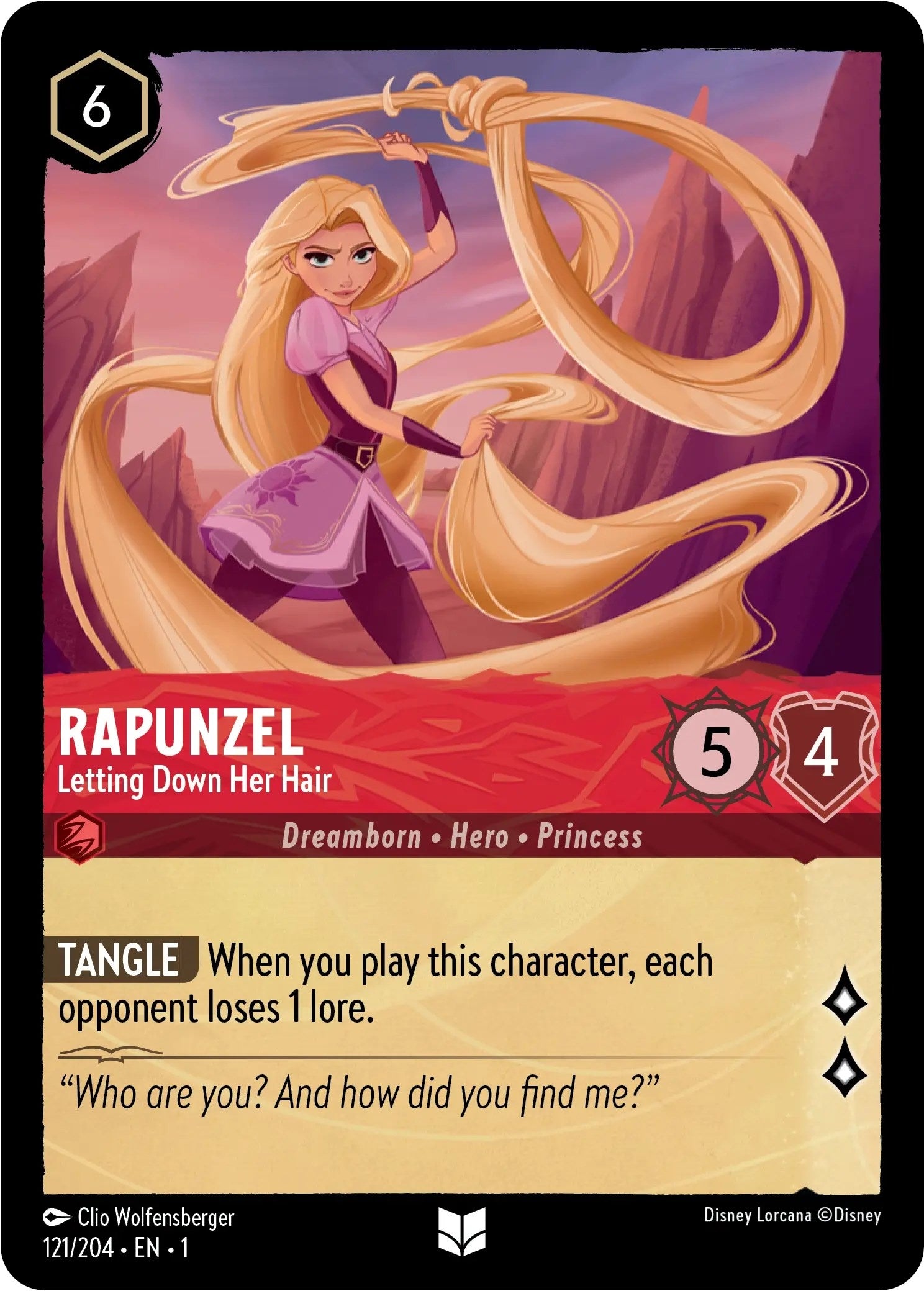 Image for Rapunzel - Letting Down Her Hair (1) (121)