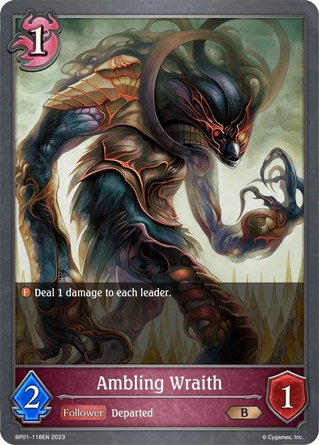 Image for Ambling Wraith (BP01: Advent of Genesis) (BP01-118EN) - Shadowverse: Evolve