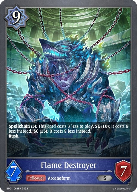 Image for Flame Destroyer (BP01: Advent of Genesis) (BP01-061EN) - Shadowverse: Evolve