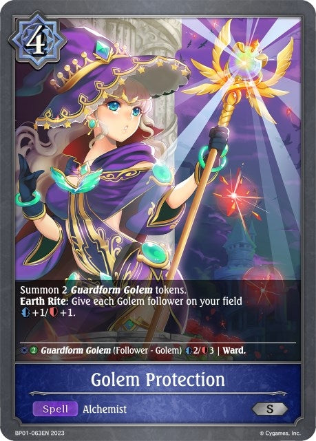 Image for Golem Protection (BP01: Advent of Genesis) (BP01-063EN) - Shadowverse: Evolve