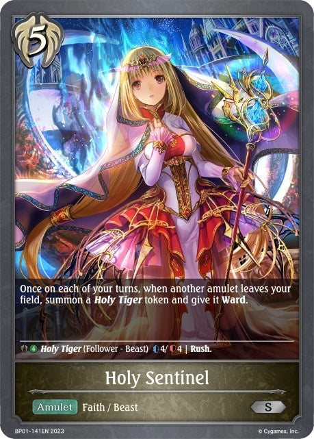 Image for Holy Sentinel (BP01: Advent of Genesis) (BP01-141EN) - Shadowverse: Evolve
