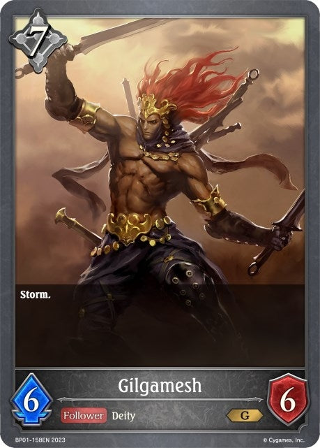 Image for Gilgamesh (BP01: Advent of Genesis) (BP01-158EN) - Shadowverse: Evolve