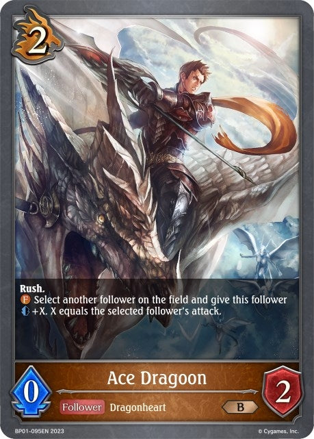Image for Ace Dragoon (BP01: Advent of Genesis) (BP01-095EN) - Shadowverse: Evolve