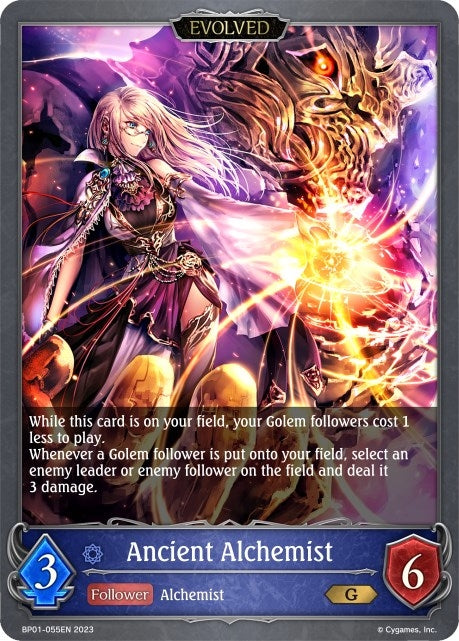 Image for Ancient Alchemist (Evolved) (BP01: Advent of Genesis) (BP01-055EN) - Shadowverse: Evolve