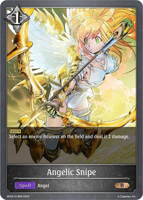 Image for Angelic Snipe (SD03: Mysteries of Conjuration) (SD03-019EN) - Shadowverse: Evolve
