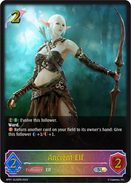 Image for Ancient Elf (SL) (BP01: Advent of Genesis) (BP01-SL02EN) - Shadowverse: Evolve