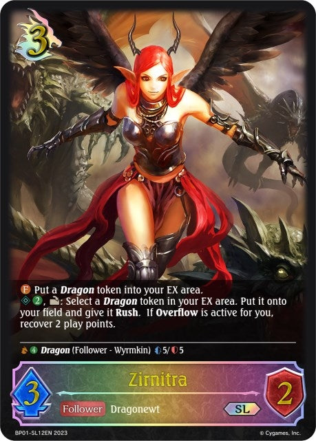 Image for Zirnitra (SL) (BP01: Advent of Genesis) (BP01-SL12EN) - Shadowverse: Evolve