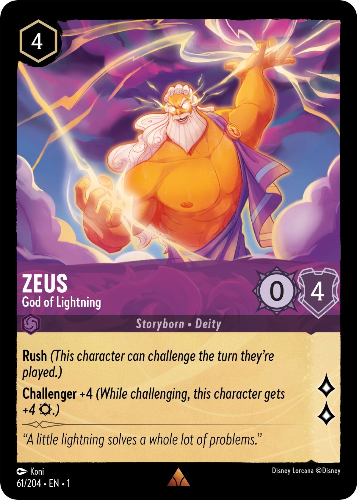 Image for Zeus - God of Lightning (1) (61)