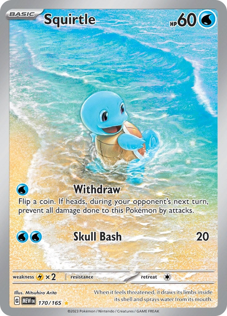 Image for Squirtle (SV: Scarlet & Violet 151) (170/165) - Pokemon