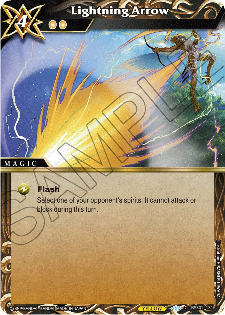Image for Lightning Arrow (False Gods) (BSS02-131) - Battle Spirits Saga