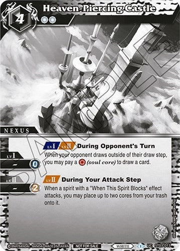 Image for Heaven-Piercing Castle (Event Pack Vol. 2) (Launch & Event Promos) (ST03-013) - Battle Spirits Saga