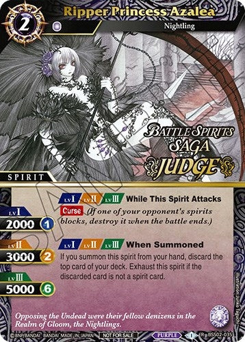 Image for Ripper Princess Azalea (Judge Pack Vol. 2) (Battle Spirits Saga Promo Cards) (BSS02-035) - Battle Spirits Saga