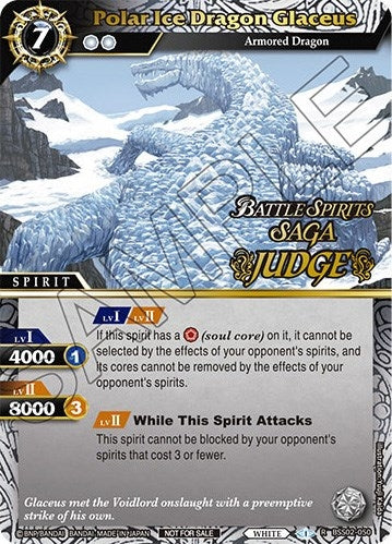 Image for Polar Ice Dragon Glaceus (Judge Pack Vol. 2) (Battle Spirits Saga Promo Cards) (BSS02-050) - Battle Spirits Saga