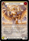 Image for Herald of Triumph (Yellow) (Dusk till Dawn) (DTD027) - Flesh and Blood TCG