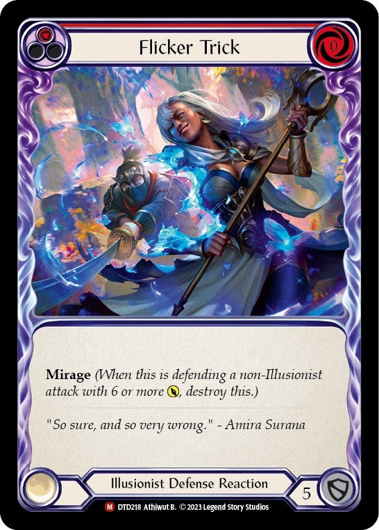 Image for Flicker Trick (Dusk till Dawn) (DTD218) - Flesh and Blood TCG