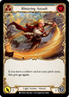 Image for Blistering Assault (Blue) (Dusk till Dawn) (DTD093) - Flesh and Blood TCG