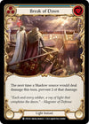 Image for Break of Dawn (Blue) (Dusk till Dawn) (DTD102) - Flesh and Blood TCG